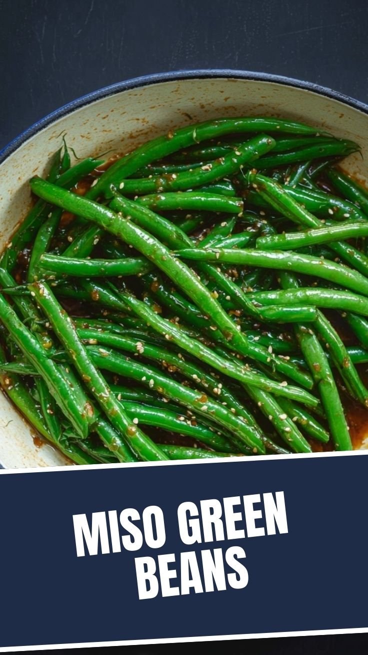 Vibrant Miso Green Beans Dish