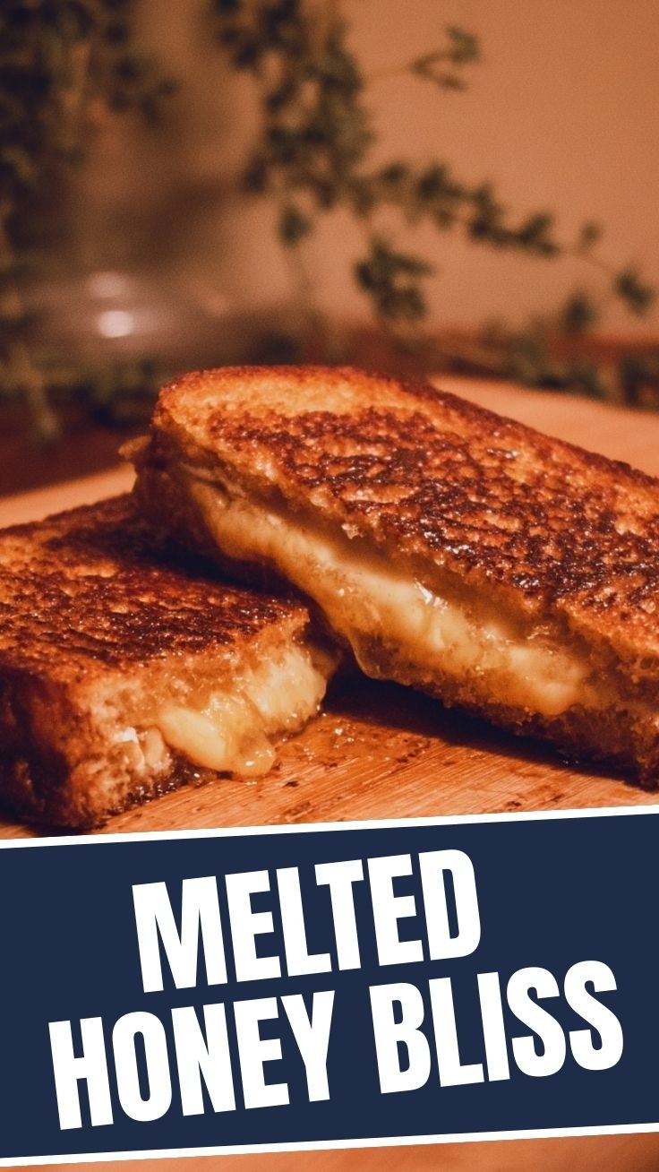 Goat Grilled Cheese with Honey