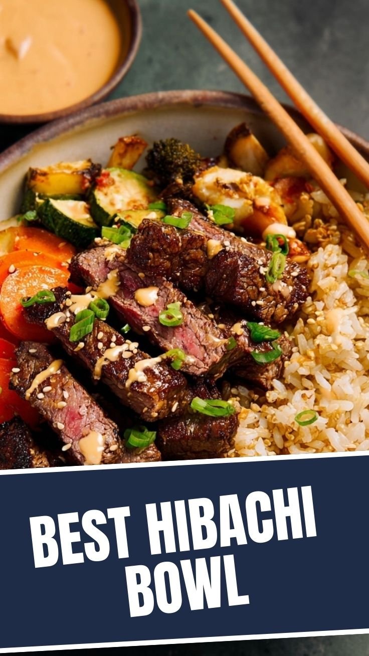 Hibachi Steak Bowl Preparation