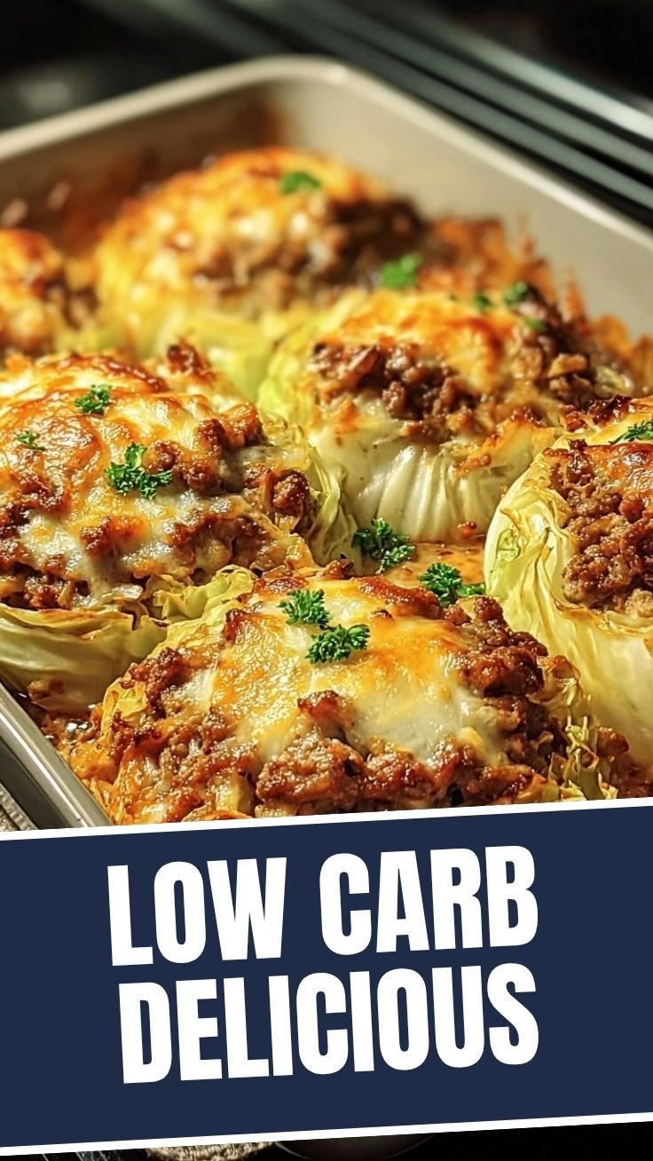 Cabbage Burger Bake