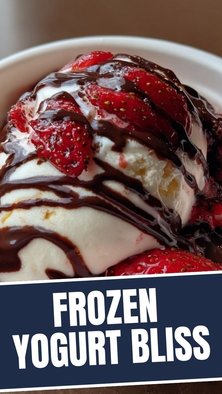 Chocolate Strawberry Yogurt Swirl