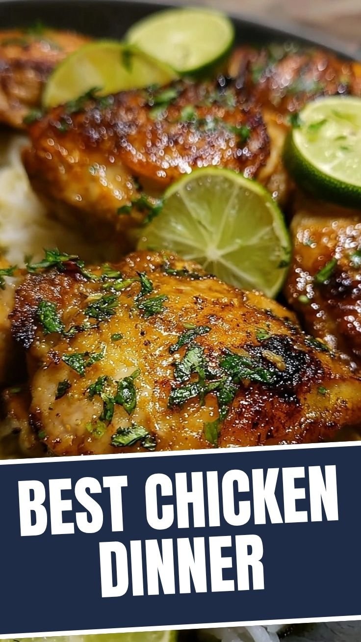 Coconut Lime Chicken Dish