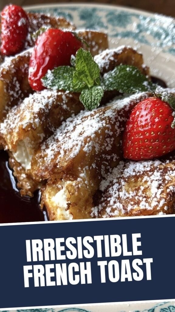 Plated Hawaiian roll French toast, golden brown and fluffy