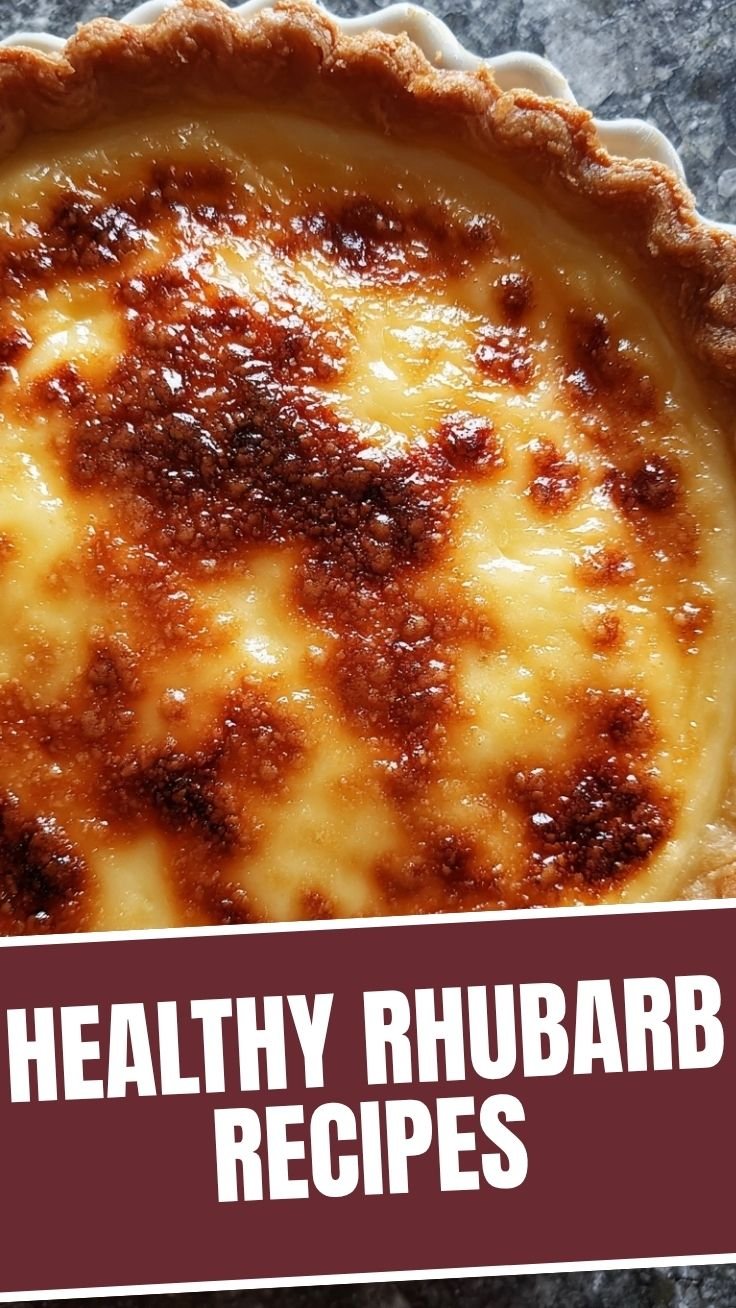 Healthy rhubarb muffin ingredients