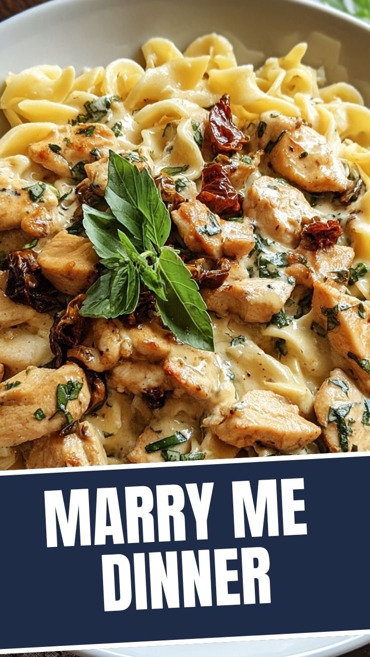 Marry Me Chicken Pasta dish