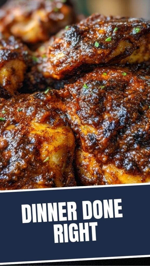 Platter of Mississippi Mud Chicken, saucy and rich