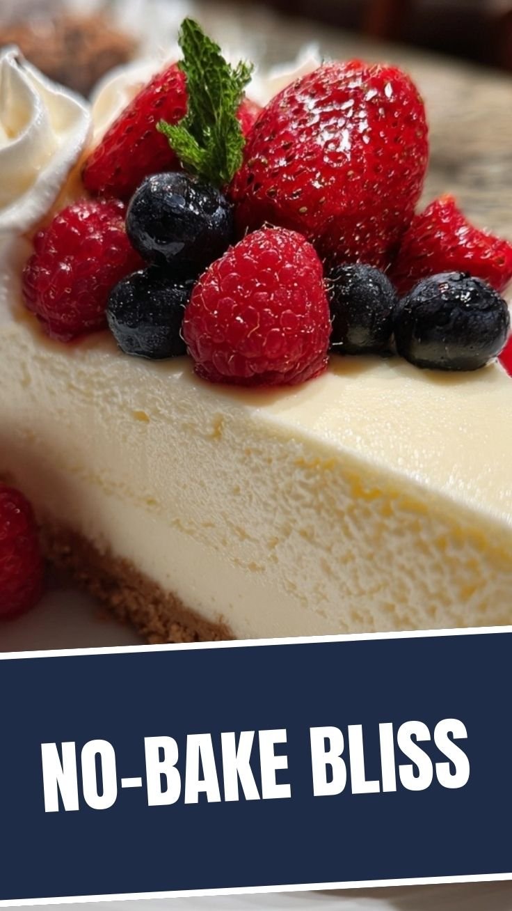 No-Bake Cheesecake Preparation
