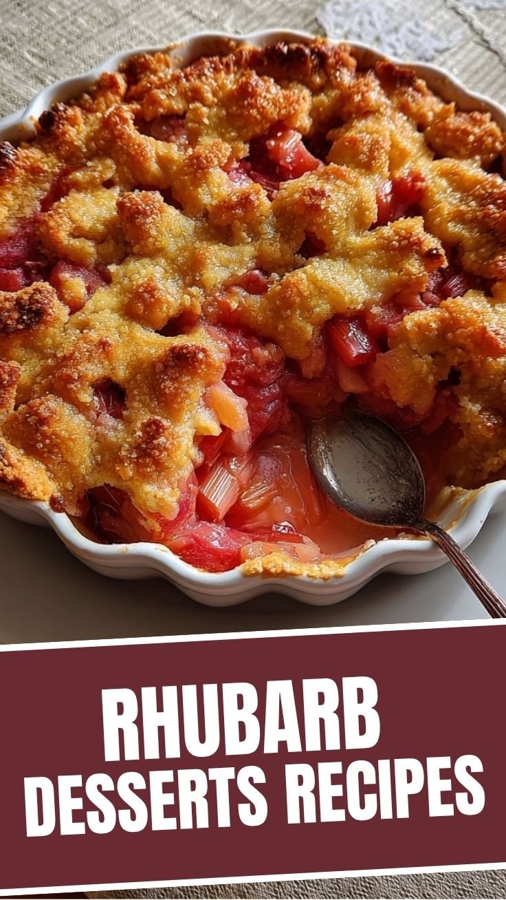 Rhubarb muffin ingredients