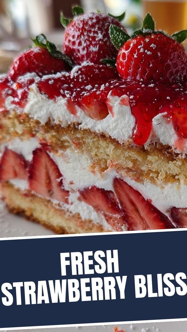 Strawberry shortcake preparation