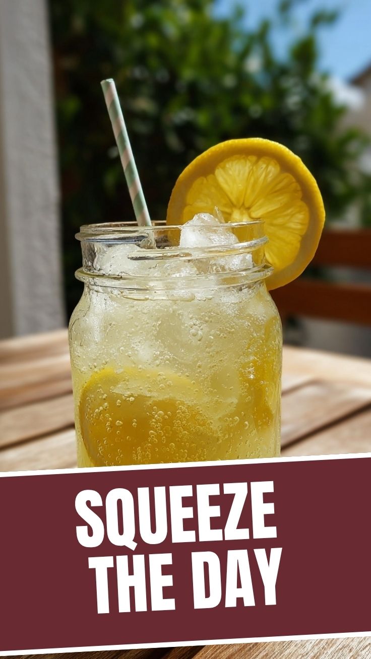 A glass full of classic homemade lemonade with fresh lemon slices and ice.