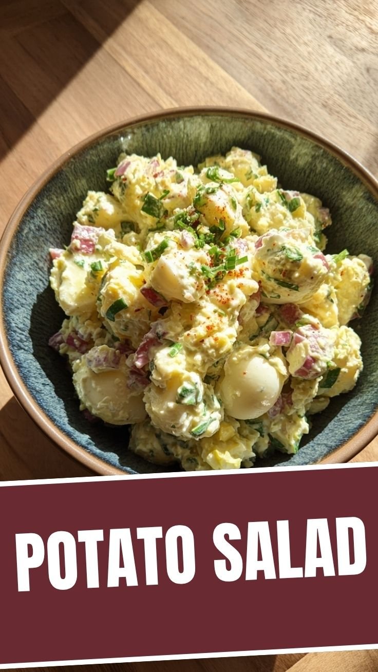 Potato salad preparation