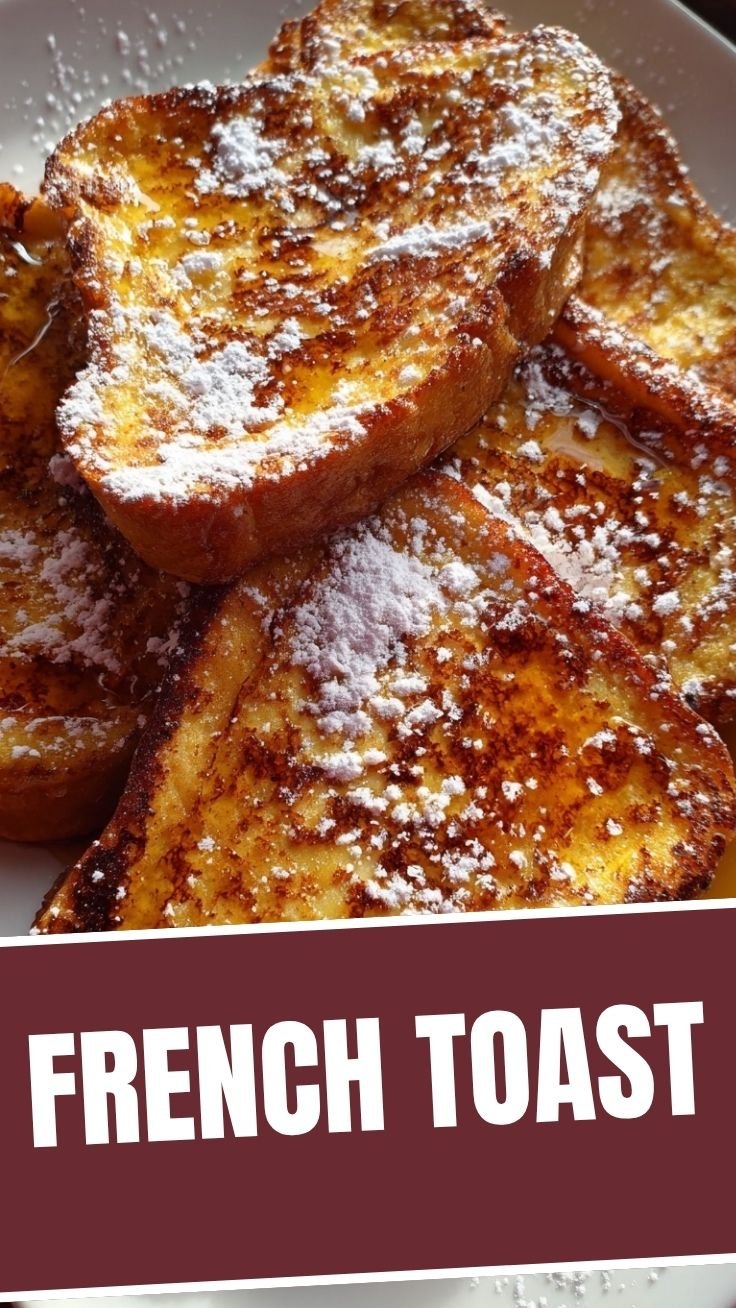 French toast with syrup and berries