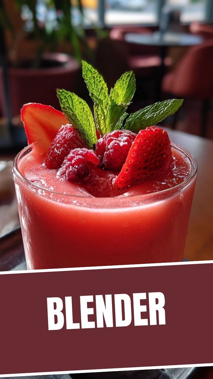 A refreshing green smoothie in a glass with a straw, garnished with mint.