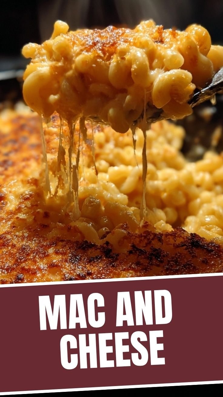 Mac and cheese in skillet
