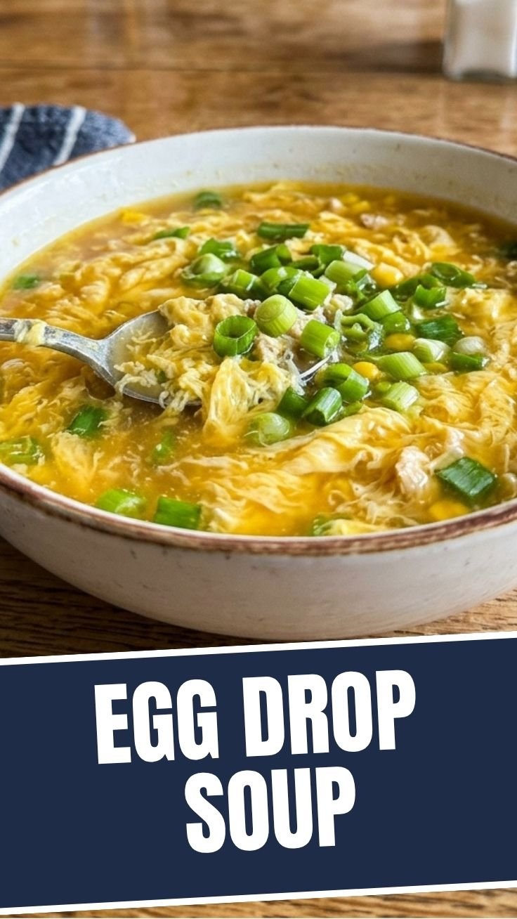 Egg Drop Soup warm comfort bowl