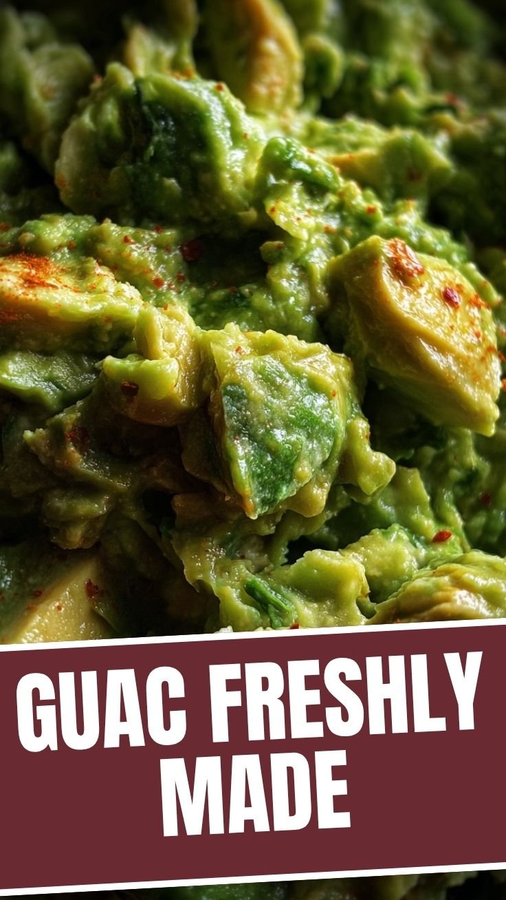 Guacamole preparation