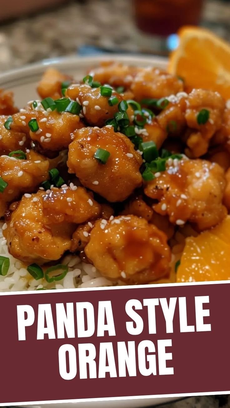 Orange Chicken Panda Express Style ingredients