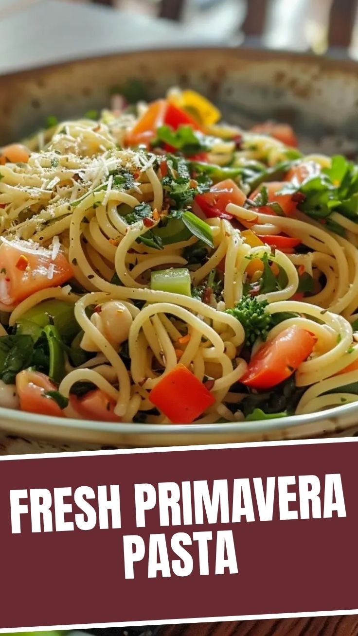 Fresh vegetables arranged for pasta primavera
