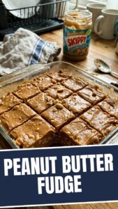 A serving of delicious peanut butter fudge on a plate