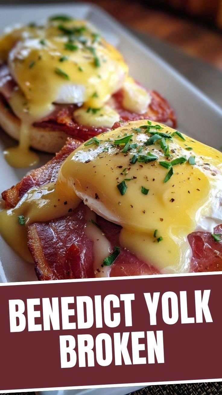 Eggs Benedict preparation