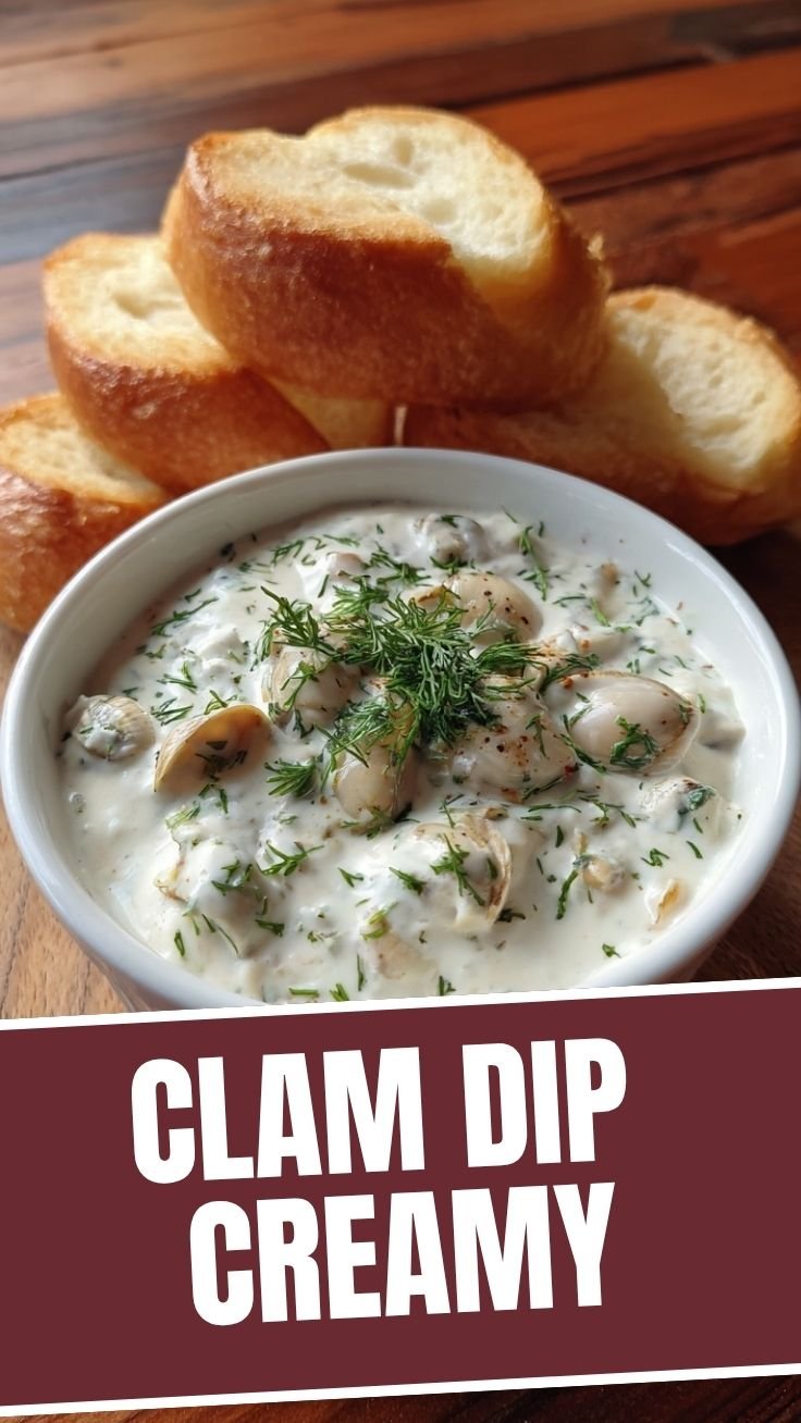 Savory Clam Dip Appetizer