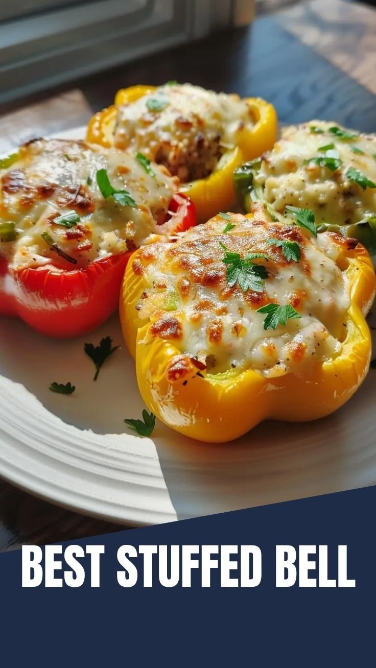 Stuffed Bell Peppers prep