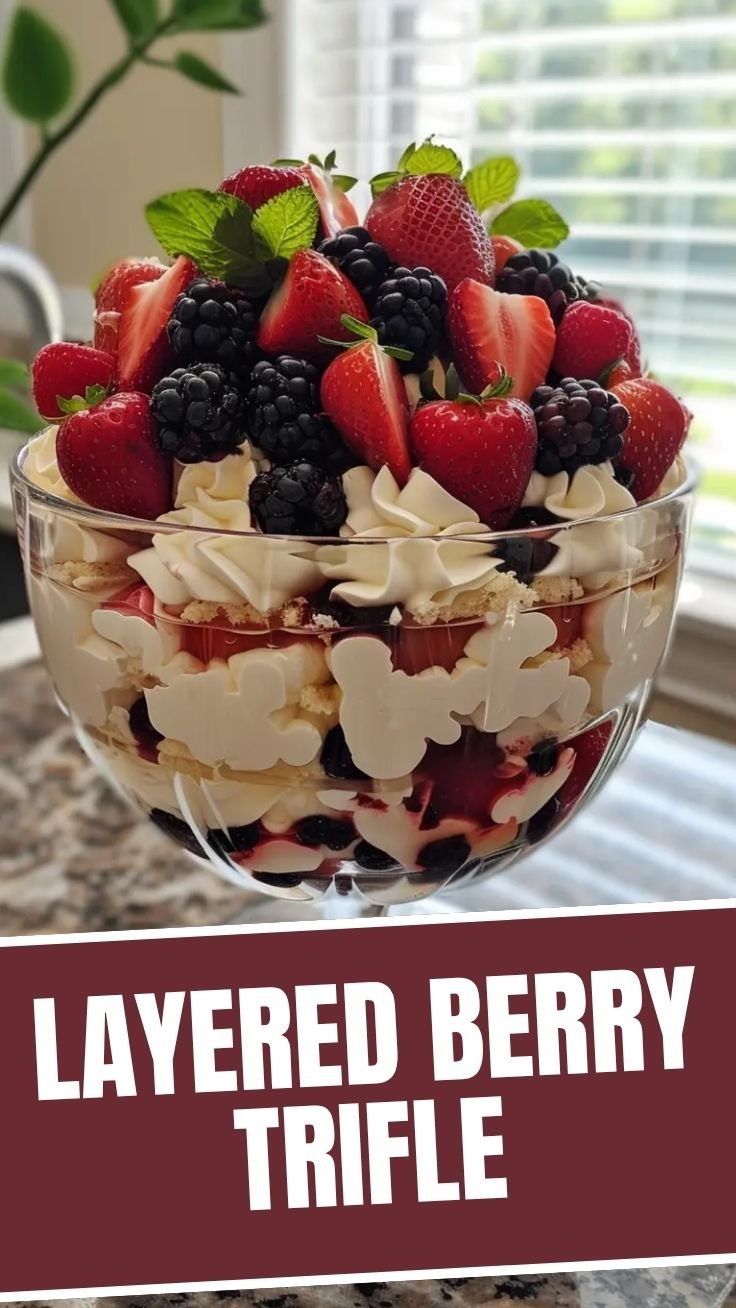 Summer Berry Trifle