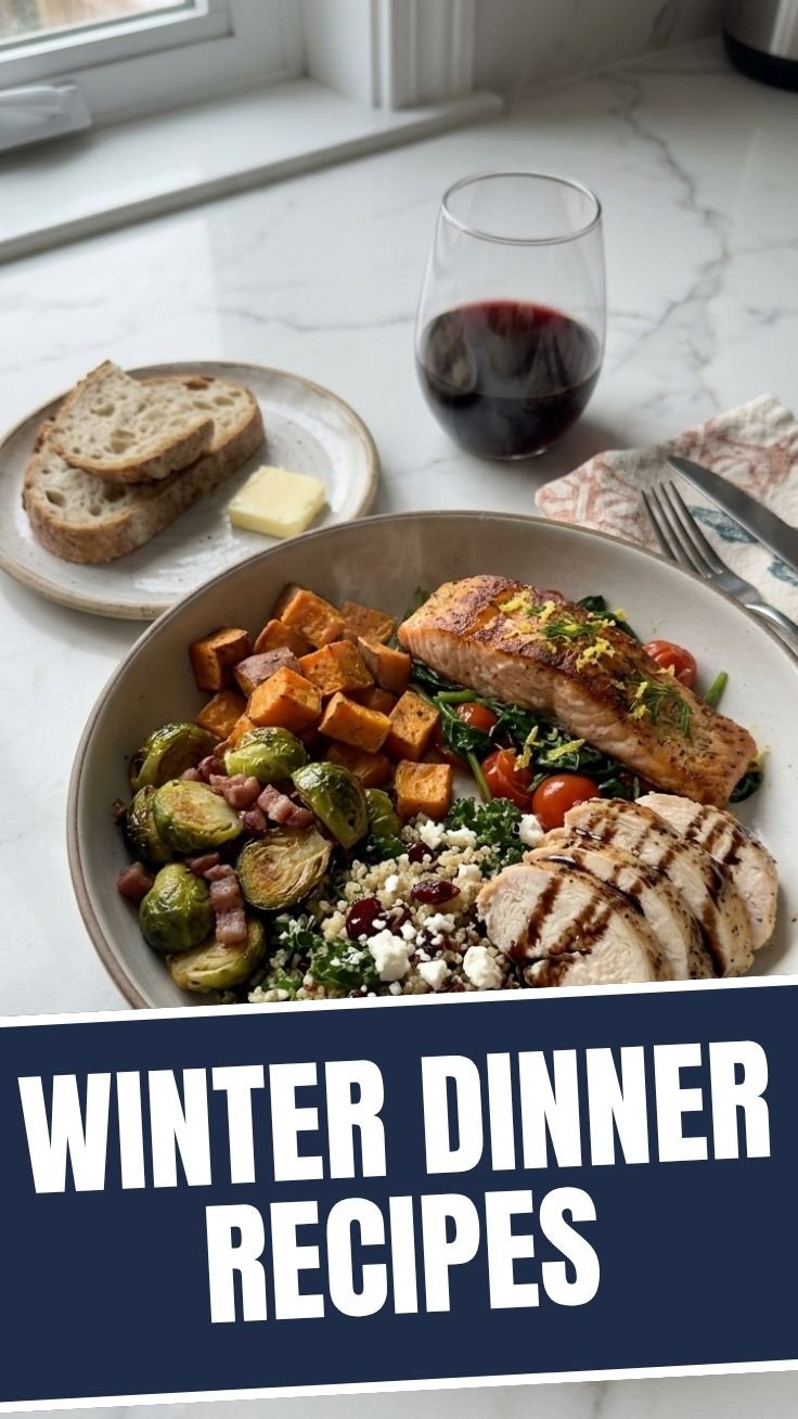 Healthy winter dinner recipes bowl of golden turmeric chicken stew with cauliflower and coconut milk