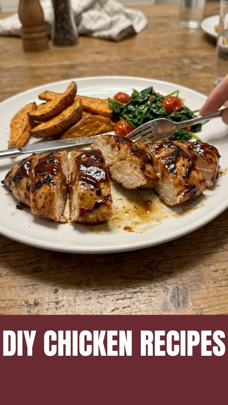A plate showcasing a high protein grilled chicken recipe with vibrant vegetables.
