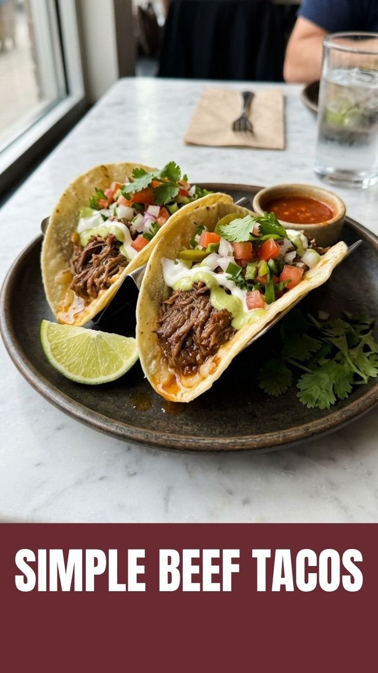Savory Beef Tacos