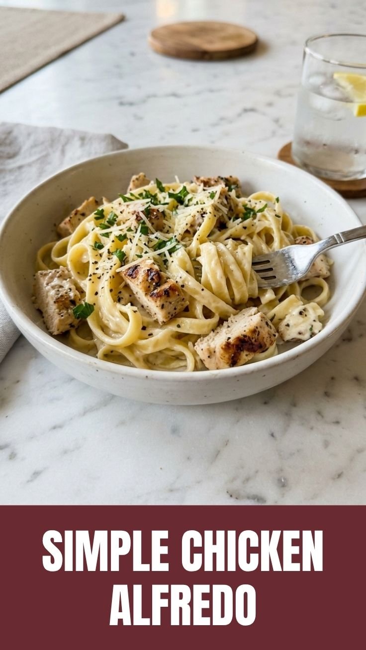 Savory Chicken Alfredo Bowl
