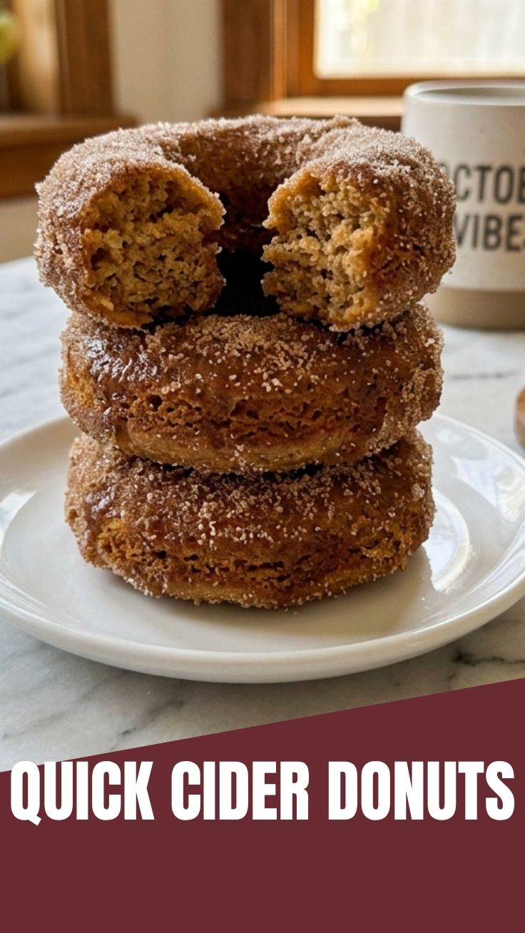 A delicious assortment of apple cider donuts, perfect for a fall treat.