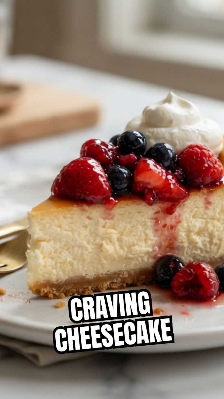 A beautifully crafted cheesecake slice on a white plate.