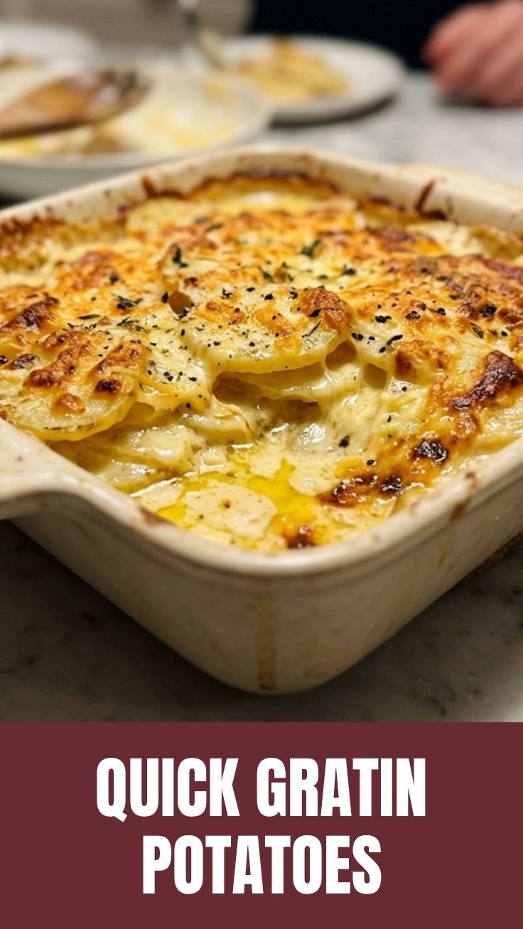 Au Gratin Potatoes Golden Bake