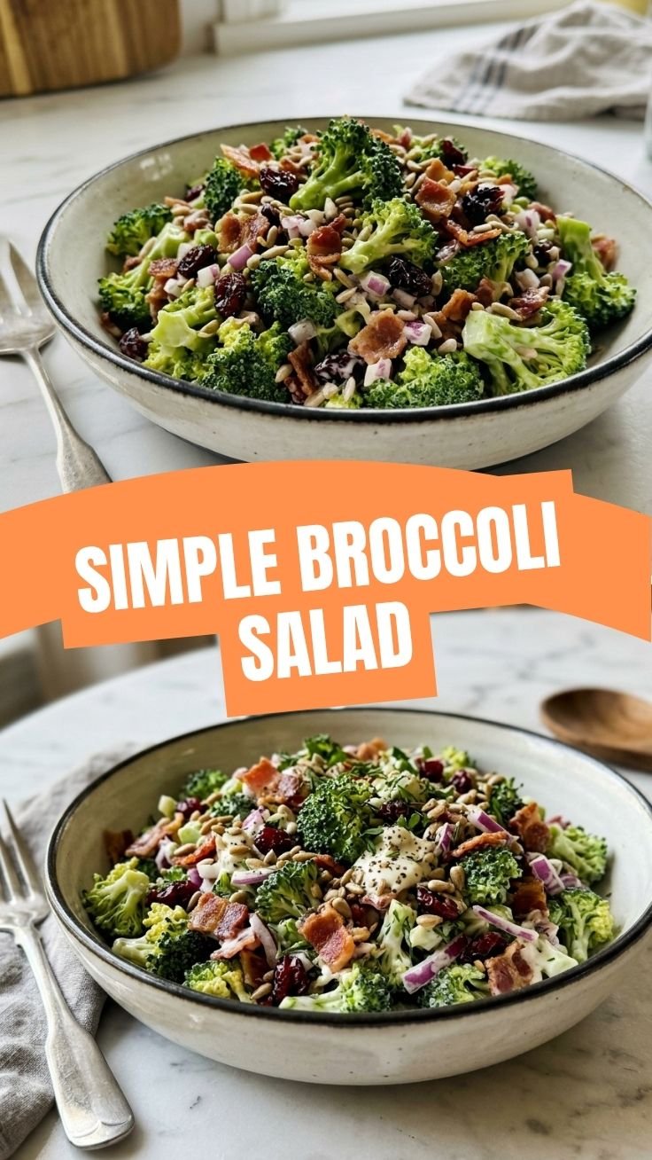 Fresh Broccoli Salad